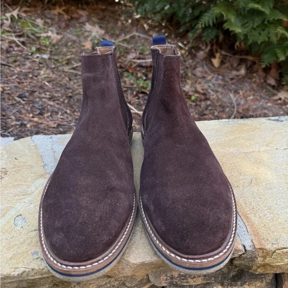 Walk London Men's Brown Suede Chukka Boots Sz 11